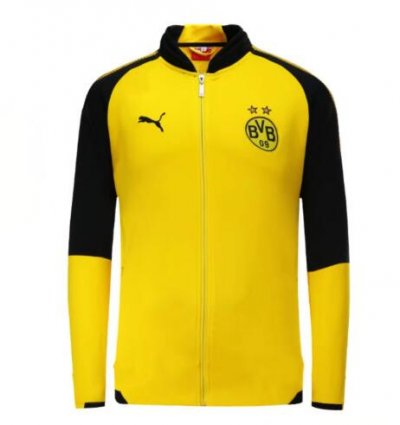 2017-18 Dortmund Yellow Soccer Jacket