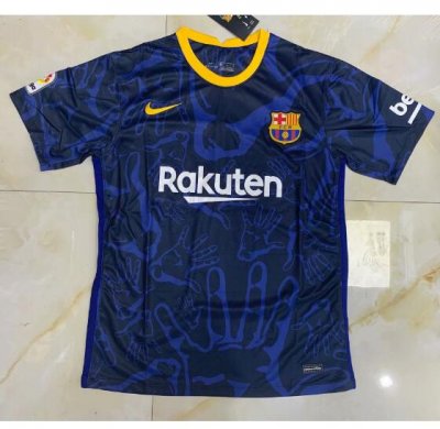 2020-21 Barcelona Blue Training Shirt