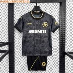 2026-27 Wolverhampton Wanderers Third Kids Soccer Kits Shirt With Shorts