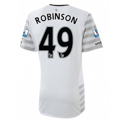 2015-16 Everton ROBINSON #49 Away Soccer Jersey