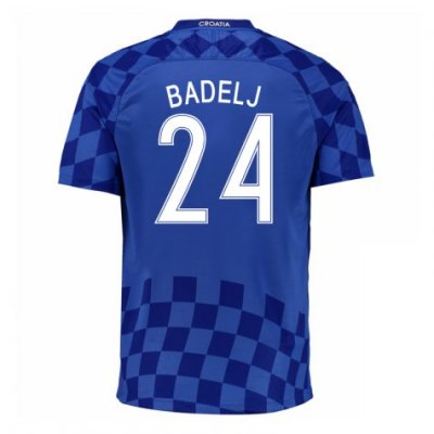 2016 Croatia Badelj 24 Away Soccer Jersey