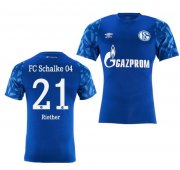 2019-20 Schalke 04 Home Soccer Jersey Shirt Sascha Riether #21