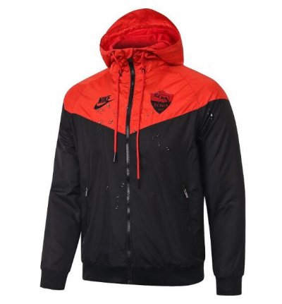 2020-21 AS Roma Red Windbreaker Jacket