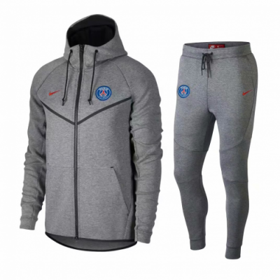 18-19 PSG Gray Hoody Training Kit(Jacket+Trouser)