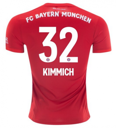 Joshua Kimmich #32 2019-20 Bayern Munich Home Soccer Jersey Shirt