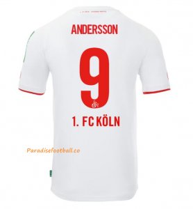 2021-22 1. Fußball-Club Köln Home Soccer Jersey Shirt with Andersson 9 printing