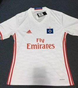 2016-17 Hamburg Home Soccer Jersey