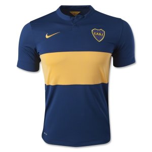 Boca Juniors 14/15 Home Soccer Jersey Boca Juniors 14/15 Home Soccer Jersey