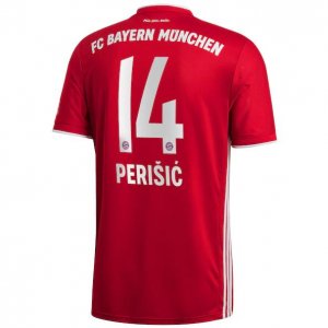 2020-21 Bayern Munich Home Soccer Jersey Shirt Perišic 14