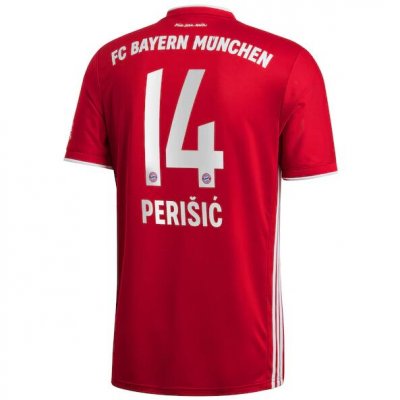 2020-21 Bayern Munich Home Soccer Jersey Shirt Perišic 14