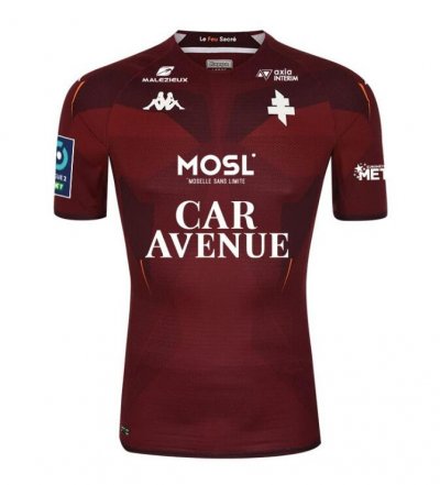 2022-23 FC Metz Home Soccer Jersey Shirt