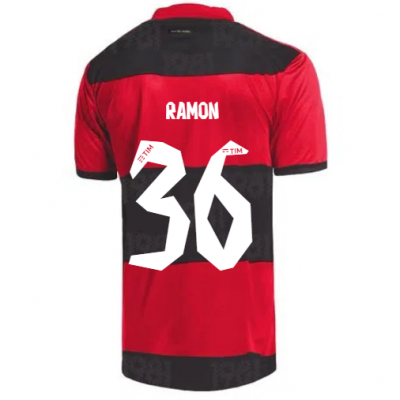 2021-22 Flamengo Home Soccer Jersey Shirt RAMON #36
