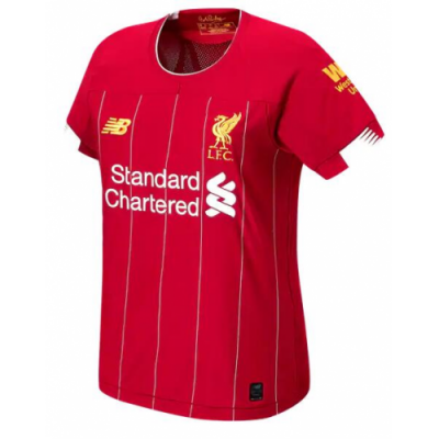2019-20 Liverpool Women Home Soccer Jersey Shirt