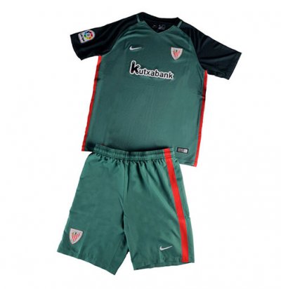 Kids Athletic Bilbao 2016-17 Away Soccer Shirt With Shorts