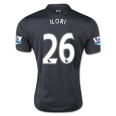 2015-16 Liverpool ILORI #26 Third Soccer Jersey