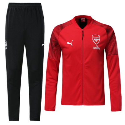 2018-19 Arsenal Red Jacket training suit with pants