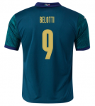 2020 EURO Italy Third Away Soccer Jersey Shirt Andrea Belotti 9