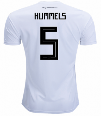 Mats Hummels #5 2018 World Cup Germany Home Soccer Jersey Shirt