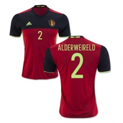 2016 Belgium Alderweireld 2 Home Soccer Jersey