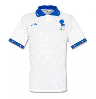 1994 Italy Retro Away Soccer Jersey Shirt