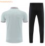 2021-22 Manchester City Grey Polo Kits Shirt with Pants