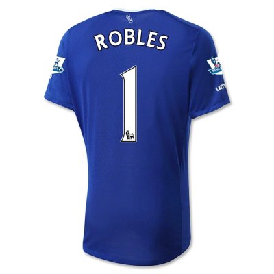 2015-16 Everton ROBLES #1 Home Soccer Jersey