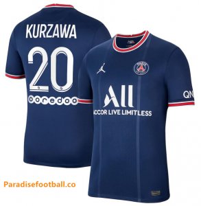 2021-22 Maillot PSG Domicile Soccer Jersey Shirt Kurzawa 20