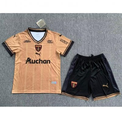 Kids RC Lens 2022-23 Special Soccer Kits Shirt with Shorts