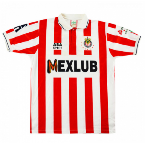 96-97 Chivas Deportivo Guadalajara Retro Home Soccer Jersey Shirt