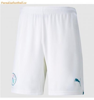 2021-22 Manchester City Away Soccer Shorts
