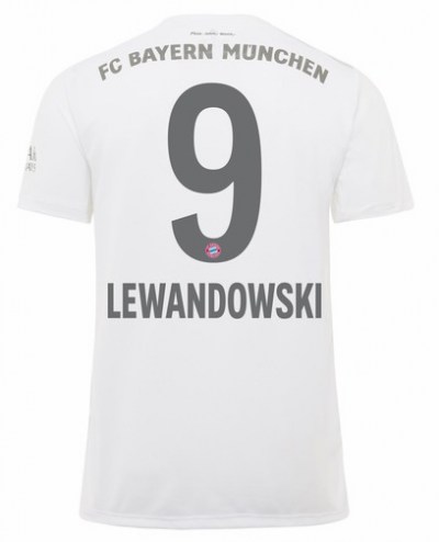 2019-20 Bayern Munich Away Soccer Jersey Shirt Lewandowski 9