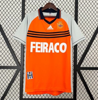 1998-99 Deportivo La Coruña Retro Third Soccer Jersey Shirt