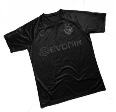 2019-20 Borussia Dortmund 110th Anniversary Black Soccer Jersey Shirt