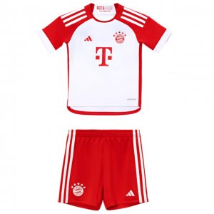 2023-24 Bayern Munich Kids Home Soccer Kits Shirt With Shorts