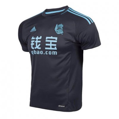 2016-17 Real Sociedad Black Away Soccer Jersey