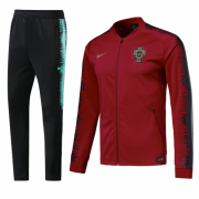 2018 World Cup Portugal Red Jacket Training Suit