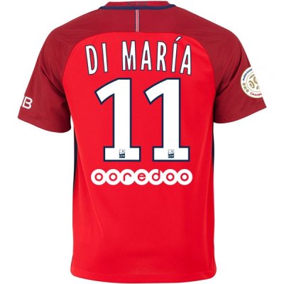 2016-17 PSG 11 DI MARIA Away Soccer Jersey
