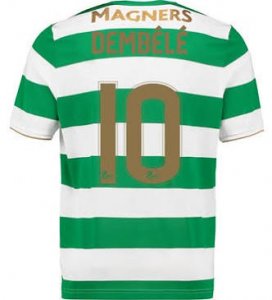2017-18 Celtic Dembele #10 Home Soccer Shirt