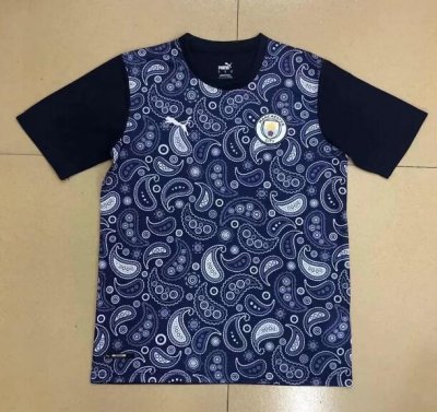 2020-21 Manchester City Navy Training Shirt