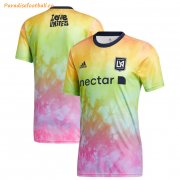 2021-22 Los Angeles FC Pride Pre-Match Soccer Jersey Shirt