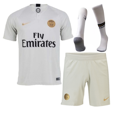 2018-19 Psg Away Soccer Jersey Whole Kit (Shirt + Shorts + Socks)