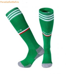 2022 World Cup Mexico Green Soccer Socks