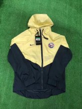 2017-18 Club America Black&Yellow Windbreaker Jacket