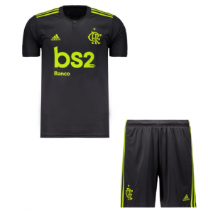 2019-20 Kids Flamengo Third Away Soccer Shirt With Shorts