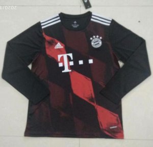 2020-21 Bayern Munich Long Sleeve Third Away Soccer Jersey Shirt