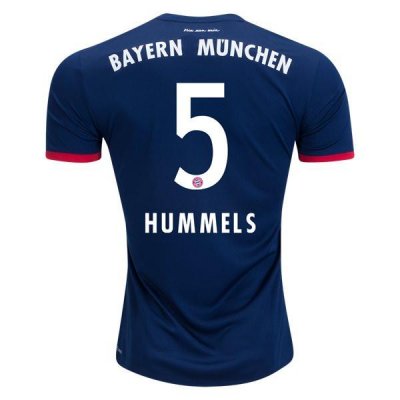 2017-18 Bayern Munich Hummels #5 Away Soccer Jersey