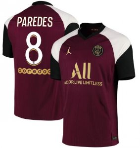 2020-21 PSG Third Away Soccer Jersey Shirt L.Paredes 8
