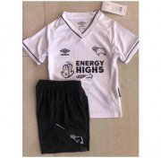 2020-21 Derby County FC Kids Home Soccer Kits Shirt With Shorts