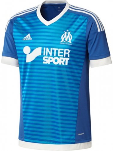2015-16 Olympique Marseille Third Soccer Jersey