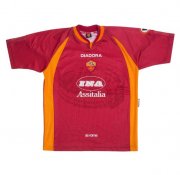 1997-98 Roma Retro Home Soccer Jersey Shirt